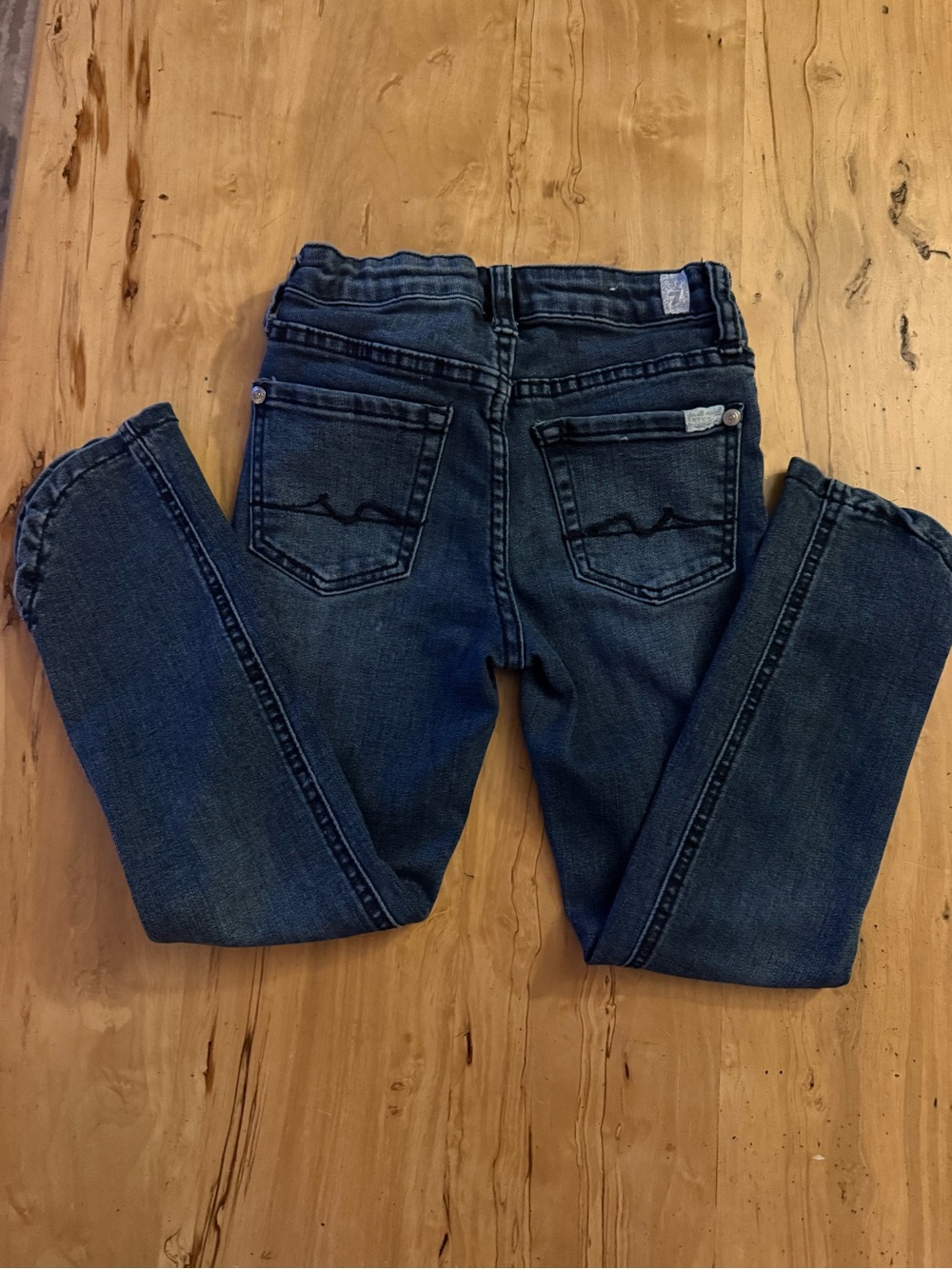 7 For All Mankind Girls Size 7 “The Skinny” Jeans